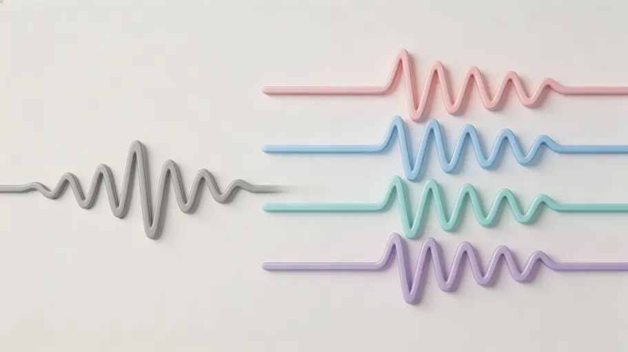 Jeden Song in Stems aufteilen.